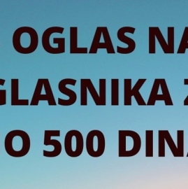 vas oglas na 50 oglasnika, Niš (Mediana)