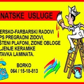 molersko-gipsarski i keramičarski radovi Zrenjanin, Zrenjanin