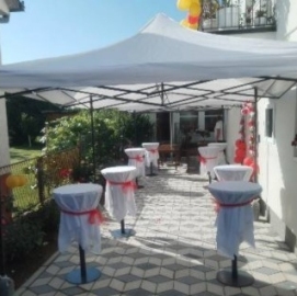 Iznajmljivanje barskih stolova i pagoda, Šabac