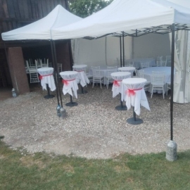 Iznajmljivanje barskih stolova i pagoda, Šabac