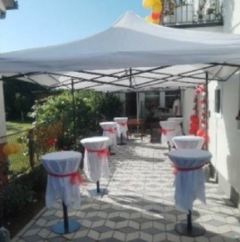 Iznajmljivanje barskih stolova i pagoda, Šabac