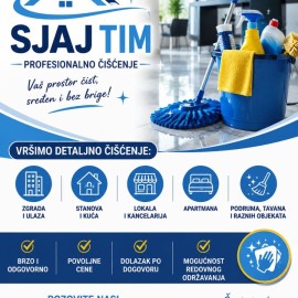 Vršimo kvalitetno čišćenje i redovno održavanje, Beograd (Voždovac)
