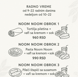 Obroci za firme, radnike i ljude koji ne stižu da kuvaju, Leštane