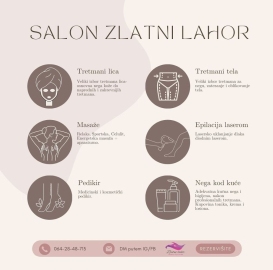 Kozmetički salon – Zlatni Lahor, Zrenjanin
