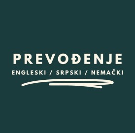 PREVOĐENJE – ENGLESKI / NEMAČKI / SRPSKI , Novi Sad