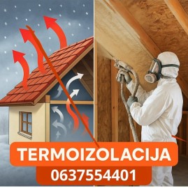Termoizolacija poliuretanska (kanadska) pena, Beograd