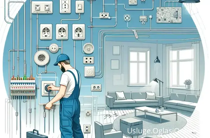 Cene Elektroinstalaterskih Radova po Gradovima u Srbiji